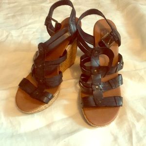 Fabulous strappy wedges